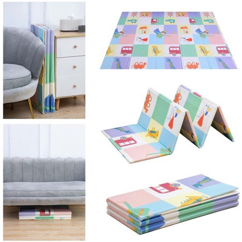 Tapete Plegable Doble Faz Para Gatear