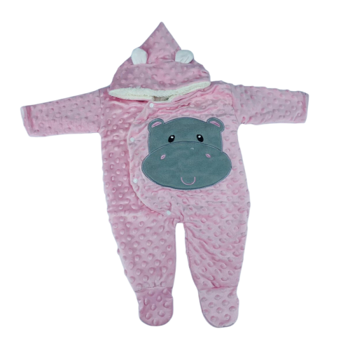 Pijama Sleeping De Hipopótamo Para Bebé