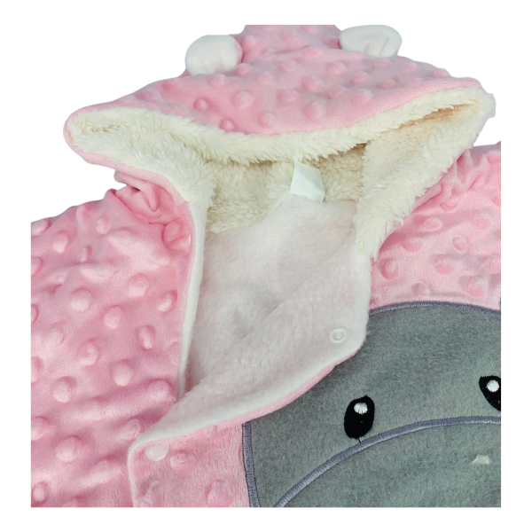 Pijama Sleeping De Hipopótamo Para Bebé