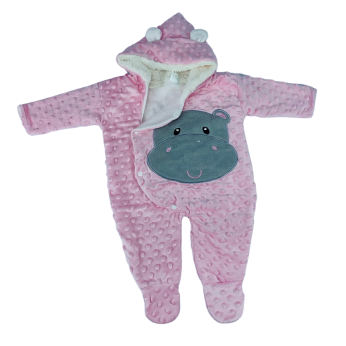 Pijama Sleeping De Hipopótamo Para Bebé