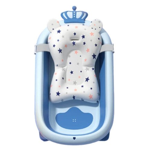 Bañera Plegable Corona + Almohadilla
