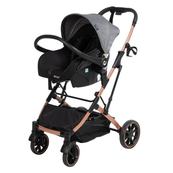 Coche Cuna Moisés Clint + Portabebé