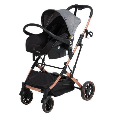 Coche Cuna Moisés Clint + Portabebé