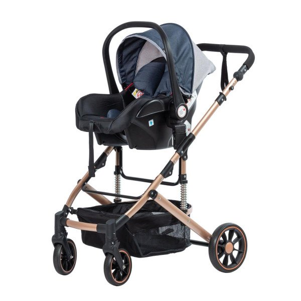 Coche Cuna Moisés Comfort + Portabebé