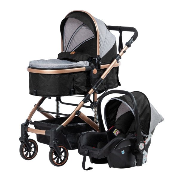 Coche Cuna Moisés Comfort + Portabebé