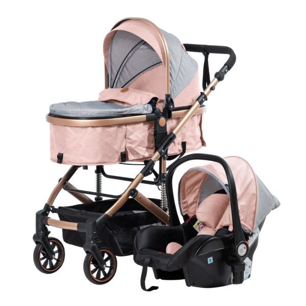 Coche Cuna Moisés Comfort + Portabebé