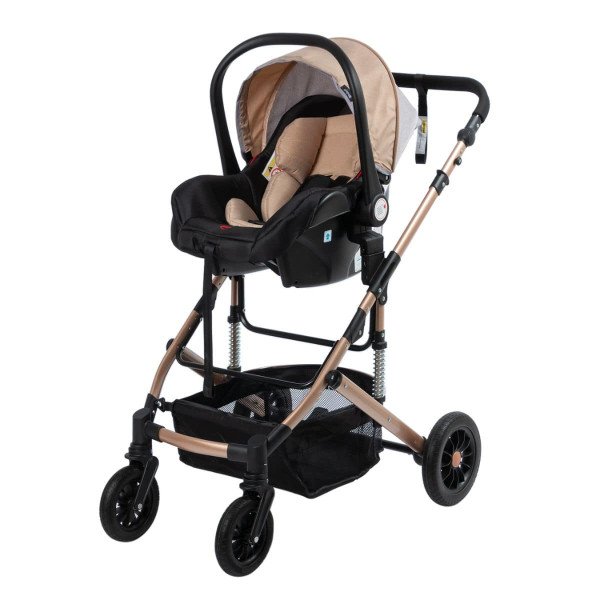 Coche Cuna Moisés Comfort + Portabebé
