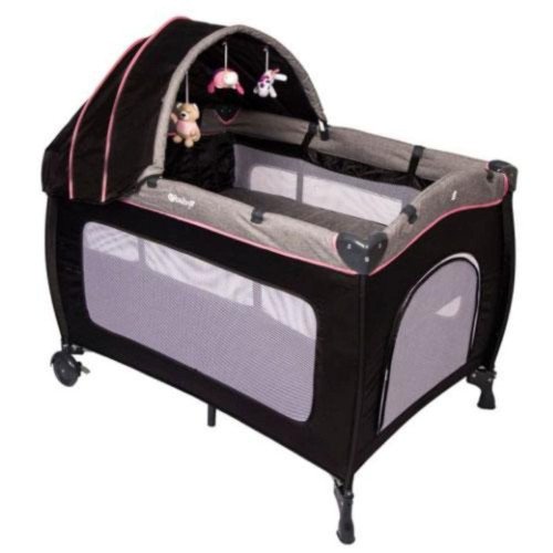 Cuna Corral Con Función Mecedora Sally