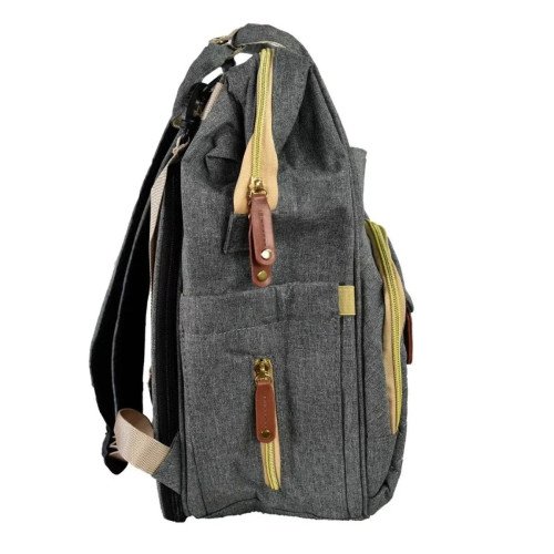 Morral pañalera Tipo Cuna Con Cambiador