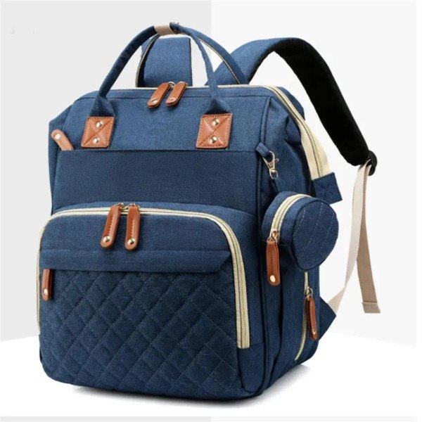 Morral pañalera Tipo Cuna Con Cambiador