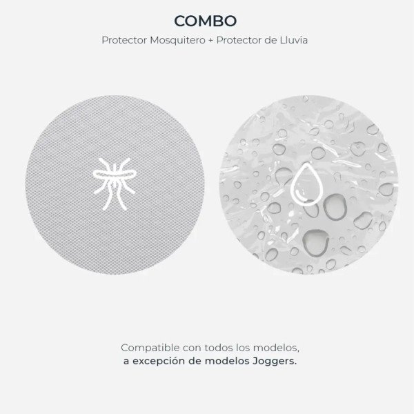 Combo Mosquitero Cobertor de lluvia