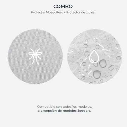 Combo Mosquitero Cobertor de lluvia