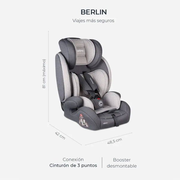Silla para Carro Moscu Isofix