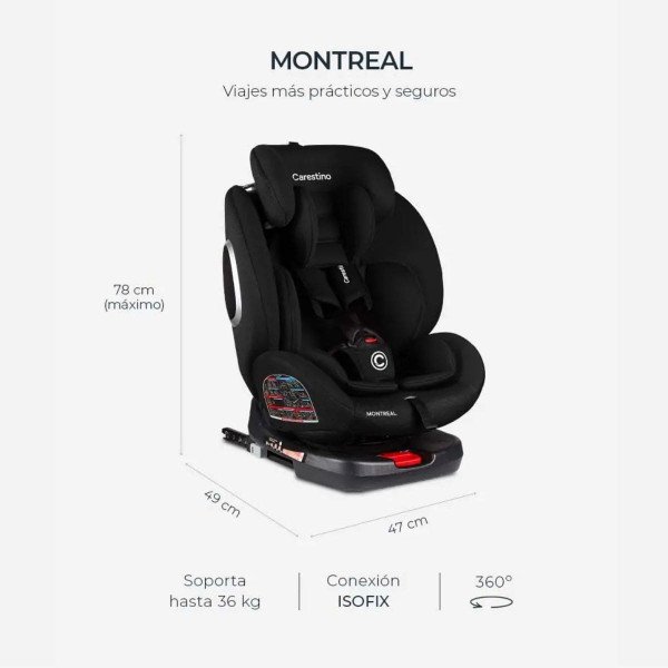 Silla para Carro Montreal Isofix