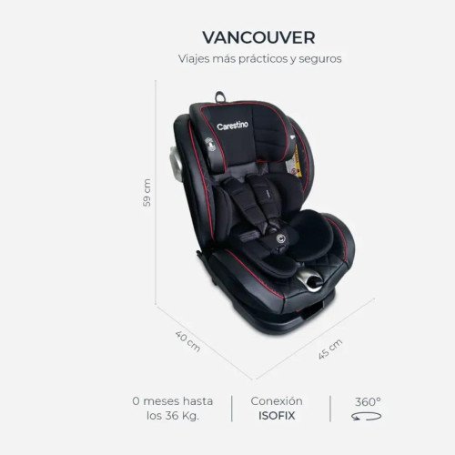 Silla para Carro Vancouver  Isofix