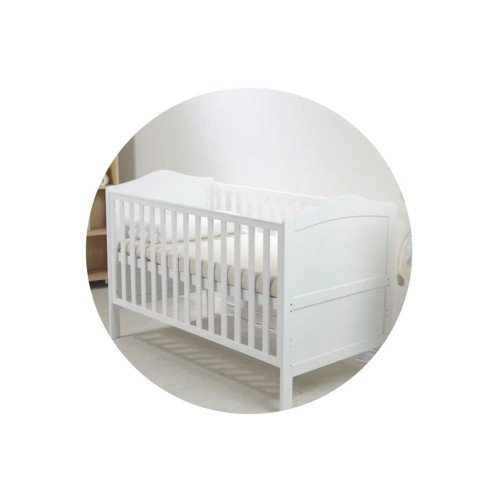 Cuna Cama de Madera Toledo 140x70