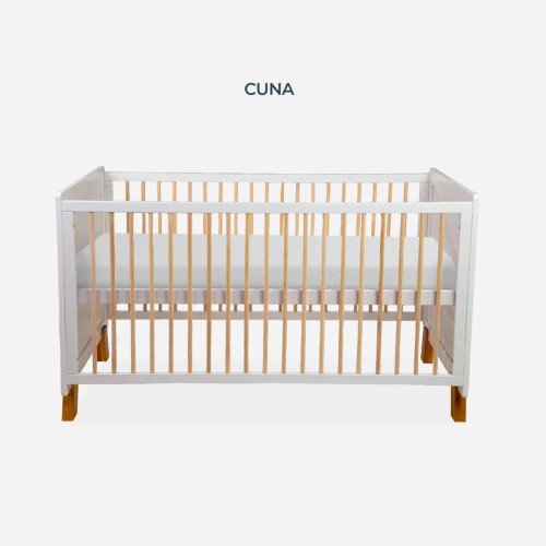 Cuna Cama de Madera Vigo 140x70