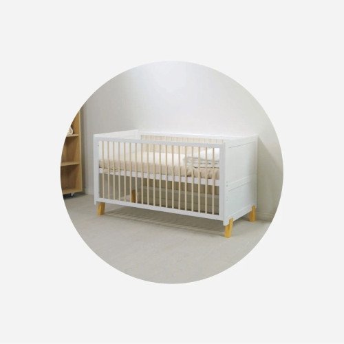 Cuna Cama de Madera Vigo 140x70