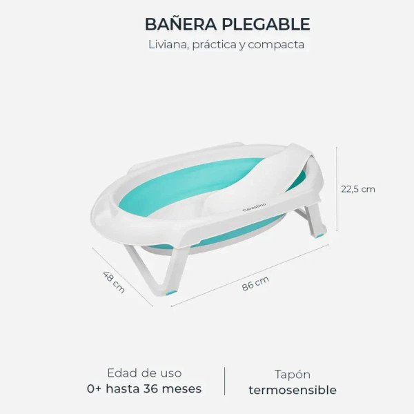 Bañera Plegable con Soporte Ipanema
