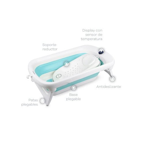 Bañera Plegable con Soporte Amalfi 50L