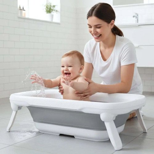 Bañera Plegable con Soporte Amalfi 50L