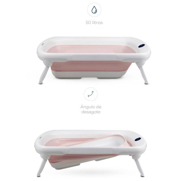 Bañera Plegable con Soporte Amalfi 50L