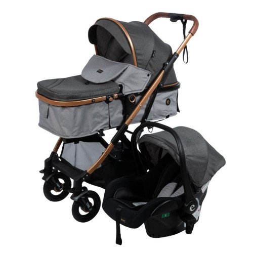 Coche cuna moisés Ronda Plus + Portabebé