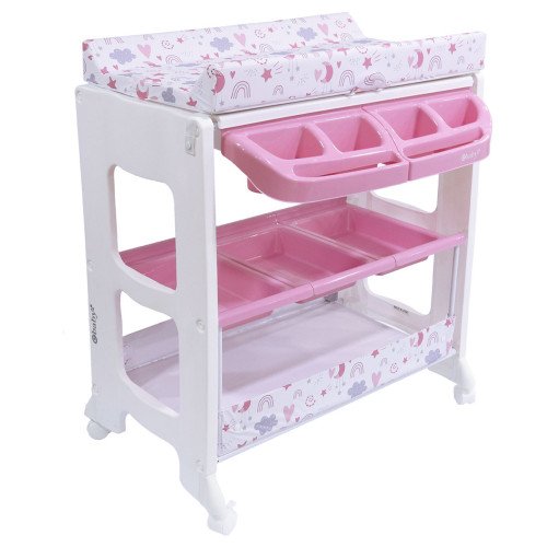 Bañera con cambiador Ebaby + Gratis Toalla Abrigo