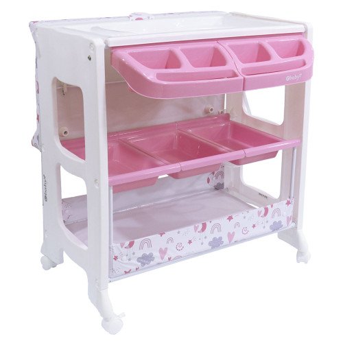 Bañera con cambiador Ebaby + Gratis Toalla Abrigo