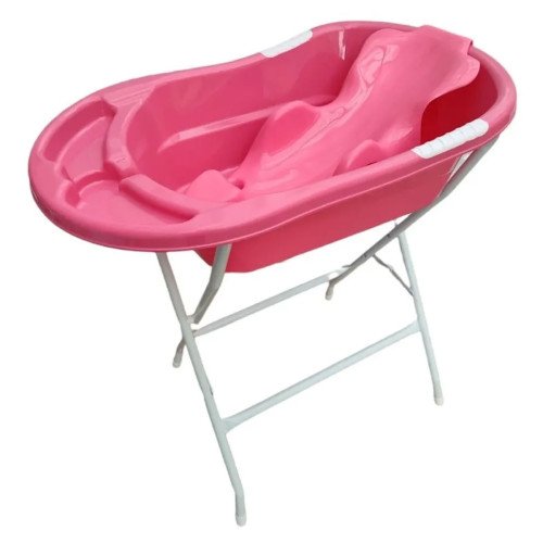 Tina con Soporte y Accesorio + Gratis Patos Goma